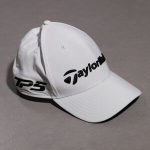 TaylorMade Tour Radar TP5 SIM 2 White Adjustable Golf Hat Cap One Size